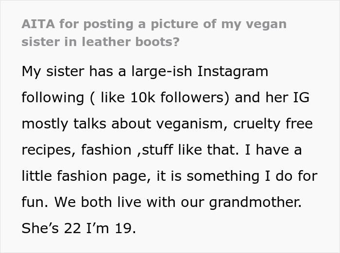 Woman plans to sell grandma&rsquo;s leather shoes, posts pic of vegan sister wearing them after she takes them
