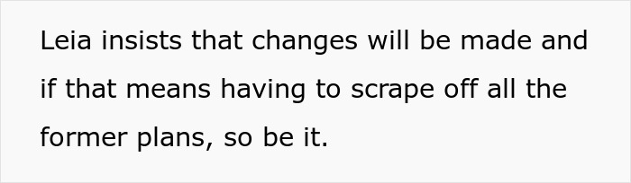 Bride turns wedding into Star Wars saga with last-minute changes, causing brother's panicked reaction about surviving the force.