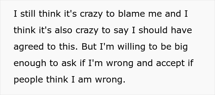 Text excerpt showing a woman expressing frustration about being treated as stranger danger to her future stepkid.