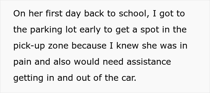 Mom stands her ground advocating for her injured child while balancing autistic student&rsquo;s needs at school pick-up zone.