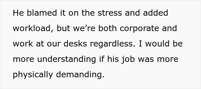 Text excerpt discussing a woman called a gold digger for wanting fair chores while boyfriend begs for rent money.