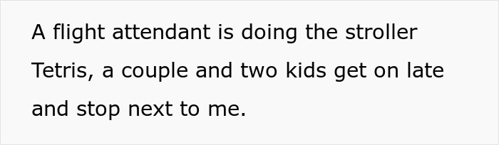 Passenger refuses to swap plane seat, rude family tries to bully her, coworkers label her a villain during the flight conflict.