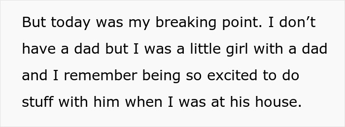 Text excerpt about a deadbeat dad dumping kids on girlfriend's 19-year-old daughter who is tired of being a free sitter. Text excerpt about a deadbeat dad dumping kids on girlfriend's 19-year-old daughter who is tired of being a free sitter.