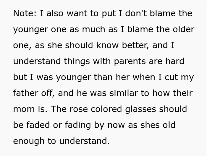 Text excerpt about a lady hurt by how stepkids turn cruel during bio mom visits, refusing to let them call her mom.