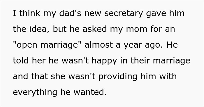 Text excerpt about a man forcing his wife into an open marriage and regretting it when her admirers come knocking.