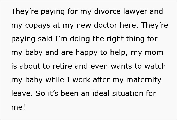 Pregnant wife shares support from family after heartless ex furious over her move back home following sudden breakup. Pregnant wife shares support from family after heartless ex furious over her move back home following sudden breakup.