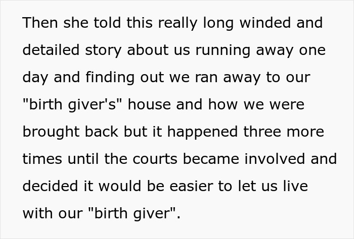Teen confronted stepmom&rsquo;s hypocrisy after being publicly called out for lies, sharing a detailed runaway story involving courts.