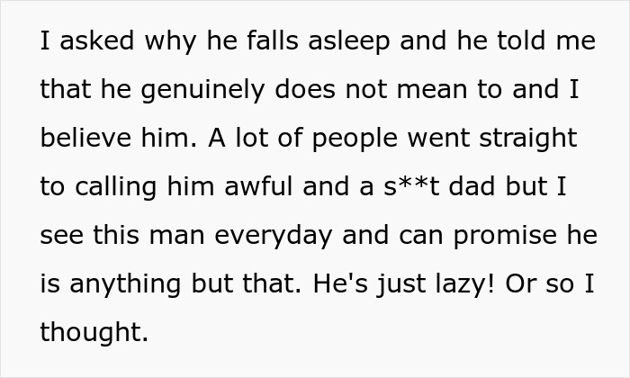 Text discussing a burnt-out wife frustrated with her husband for not feeding the baby once a night as requested. Text discussing a burnt-out wife frustrated with her husband for not feeding the baby once a night as requested.