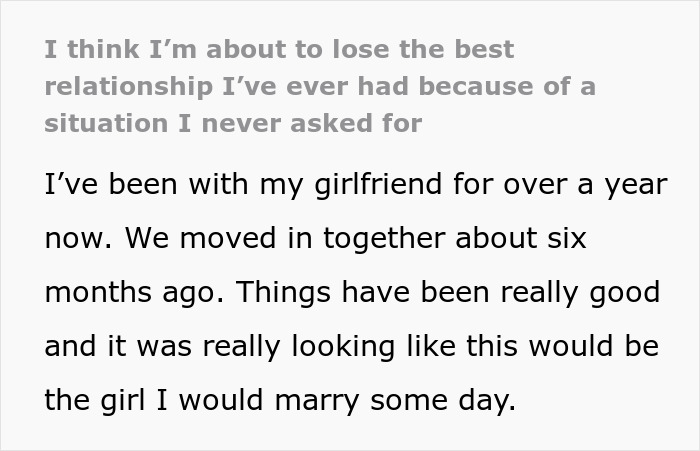 Text about a woman saving niblings from foster care and her boyfriend rethinking their future together.