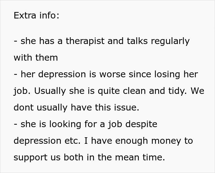 Text discussing depression, therapy, job loss impact, and efforts to find work despite depression challenges. Text discussing depression, therapy, job loss impact, and efforts to find work despite depression challenges.