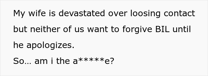Man helps sister-in-law conceive using IVF and she reacts strongly when he says he is technically the father.
