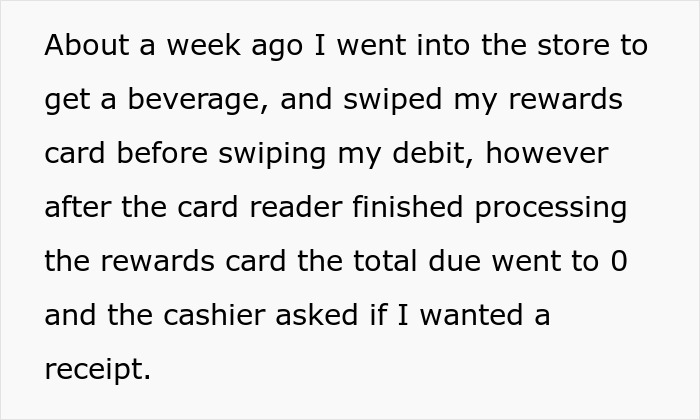 Man explains how mistakenly thinking he was stealing from convenience store led to owing $43 for his purchase.