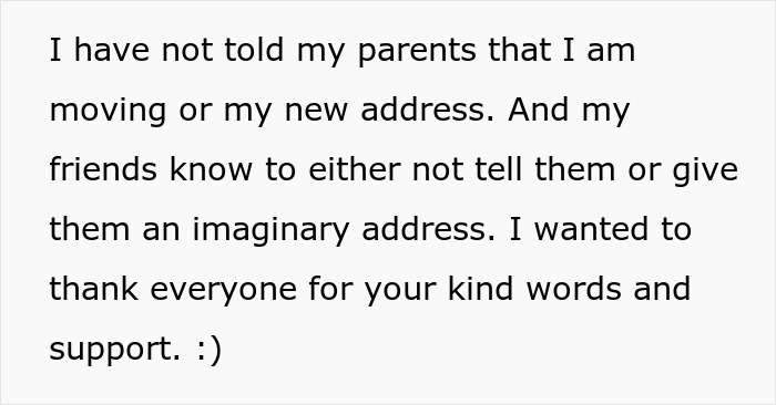 Text image showing a personal message about setting boundaries after a disabled brother&rsquo;s care drop-off incident.