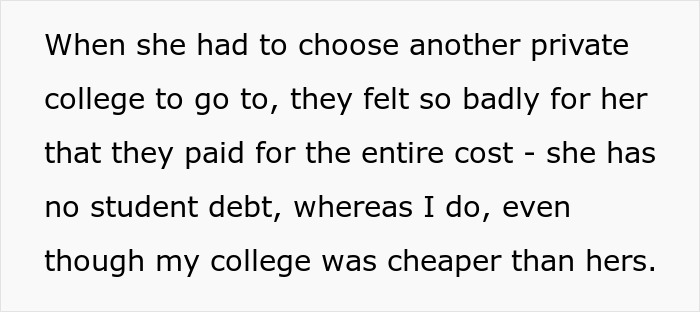Alt text: Siblings reacting emotionally after sister gets into her dream college, highlighting a golden child&rsquo;s reality check.