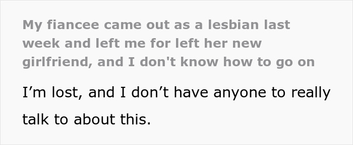 Fianc&eacute;e Admits She&rsquo;s In Love With Her Best Friend, Heartbroken Man Vanishes Without A Word