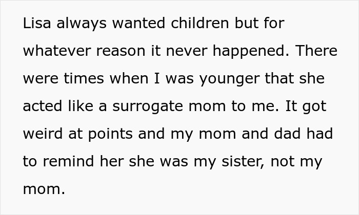 Text excerpt from woman realizing she can&rsquo;t afford her miracle baby, asking half-brother to adopt, facing refusal.