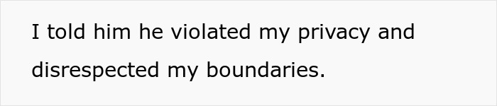 Text on plain background stating a woman confronts coworker who snooped in her purse, addressing privacy and boundaries.