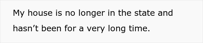 Text on a plain background saying my house is no longer in the state and hasn&rsquo;t been for a very long time, reflecting an exhausted mom&rsquo;s struggle.