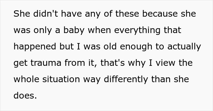 Text excerpt reflecting a teen torn about continuing to see biological mom while feeling treated like a second-rate child. Text excerpt reflecting a teen torn about continuing to see biological mom while feeling treated like a second-rate child.