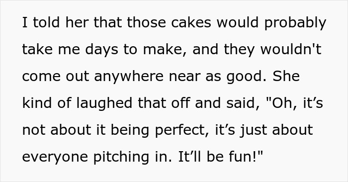 Bride thinks she can throw an elaborate wedding without spending a cent but faces a harsh reality check.