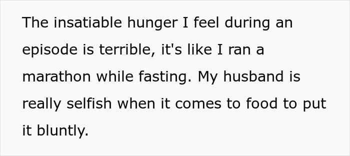 Pregnant woman angry as husband eats emergency snacks, showing frustration during intense hunger episode. Pregnant woman angry as husband eats emergency snacks, showing frustration during intense hunger episode.