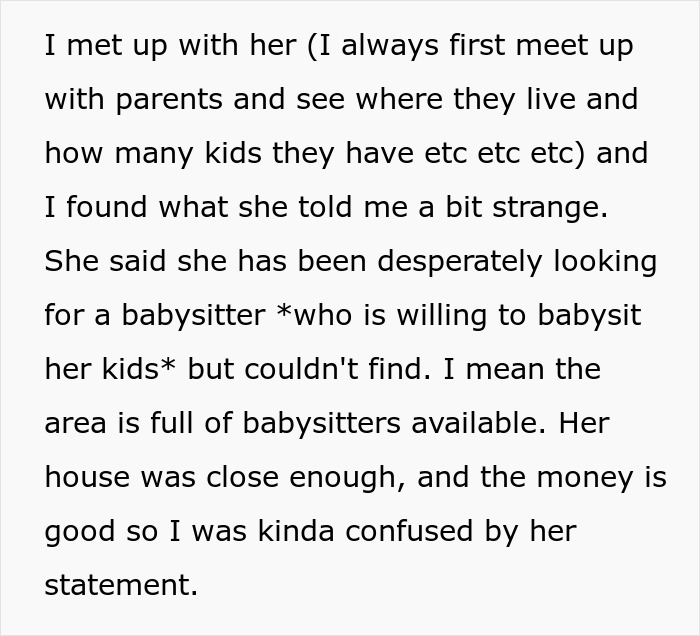 Babysitter shocked to discover hidden disabled child, decides to quit and leave immediately after the reveal. Babysitter shocked to discover hidden disabled child, decides to quit and leave immediately after the reveal.