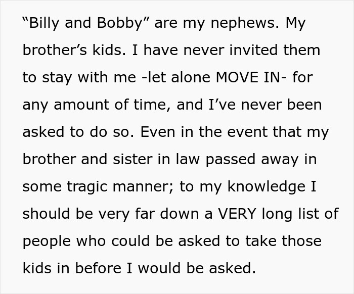 Text excerpt from a family discussion where a dad expresses being upset about daughter&rsquo;s home and moving in.