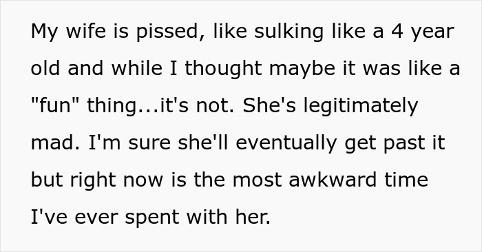Alt text: Wife takes free pass with John Krasinski but mad husband forbids photo, causing awkward and tense moment between them