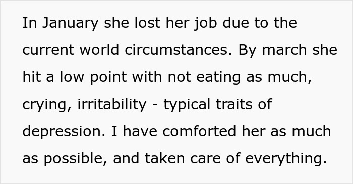 Text describing a man snapping at his girlfriend about depression not being an excuse for being lazy and instantly regretting it. Text describing a man snapping at his girlfriend about depression not being an excuse for being lazy and instantly regretting it.