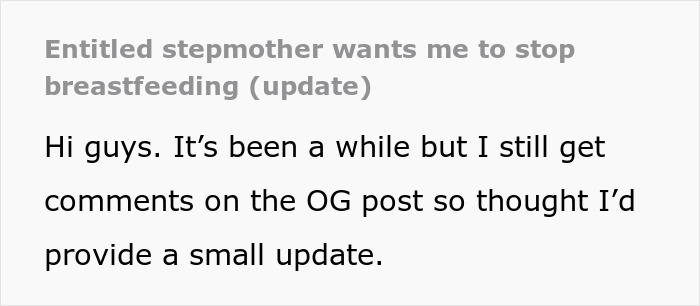 Text post about an 11-year-old acting beyond creepy around stepsister who just gave birth, parents refusing to get help.