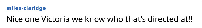 Victoria Beckham reacting with a smirk in a family setting, hinting at a feud involving Brooklyn's wife Nicola Peltz.