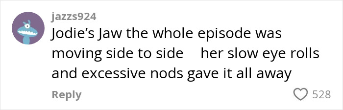 Comment on a social media post about Jodie Turner-Smith’s reaction during a Graham Norton episode discussing Taylor Swift. Comment on a social media post about Jodie Turner-Smith’s reaction during a Graham Norton episode discussing Taylor Swift.