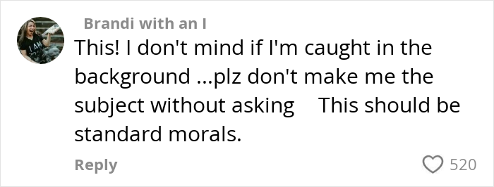 Comment on viral video showing strangers sleeping on cruise balcony sparking heated debate among viewers.