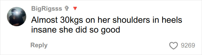 Comment on social media praising Bella Hadid for carrying nearly 30kg Victoria&rsquo;s Secret Angel wings on her shoulders.