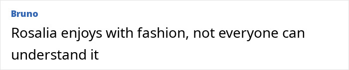 Rosalia at Paris Fashion Week 2025, showcasing a unique celebrity look that sparked mixed reactions.