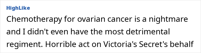 Ex&ndash;Victoria&rsquo;s Secret model battling cancer shares her rejection from this year&rsquo;s Victoria&rsquo;s Secret show amid chemotherapy struggles.