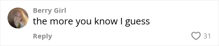 Comment from Berry Girl reading the more you know I guess, related to disturbing toilet paper danger in public bathrooms.