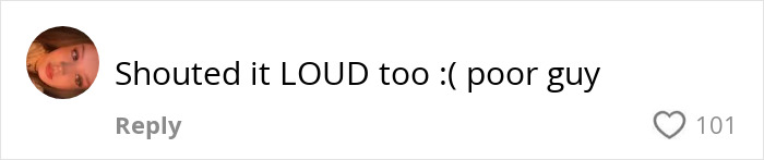 Comment expressing sympathy on Big Brother fans' reaction to uncomfortable moment involving housemate.