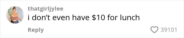 Social media comment saying i don’t even have 10 dollars for lunch sparking billionaire influencer backlash. Social media comment saying i don’t even have 10 dollars for lunch sparking billionaire influencer backlash.