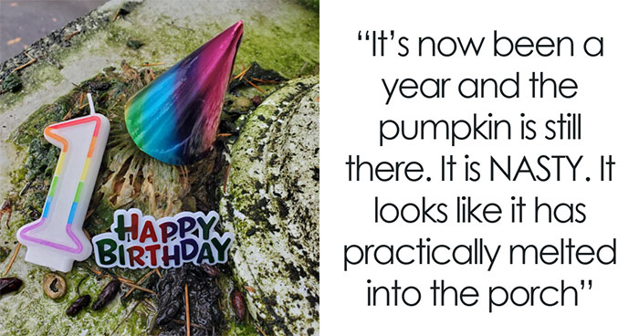 “It’s Now Been A Year”: Person Doesn’t Clean For Neighbor As They Always Do, Watches Pumpkin Decompose