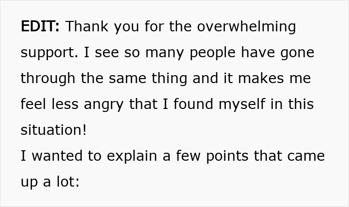 Text excerpt about a woman called a gold digger for wanting fair chores while boyfriend begs for rent money.