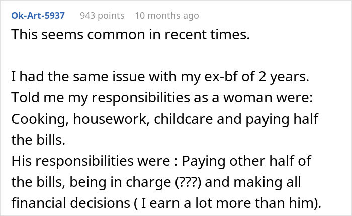 Woman called a gold digger for wanting fair chores, leaves boyfriend who begs for rent money in relationship dispute.