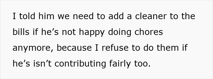 Text from a woman explaining she wants fair chores and bill contributions, called a gold digger, boyfriend beggs for rent money.
