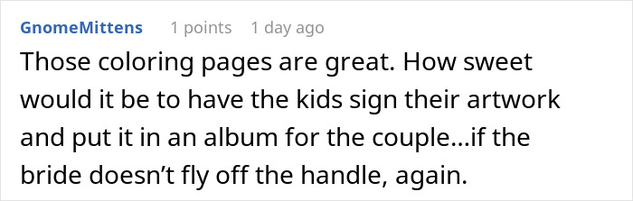Bridesmaid doing her nails nervously before a wedding while the bride reacts with frustration and self-consciousness.