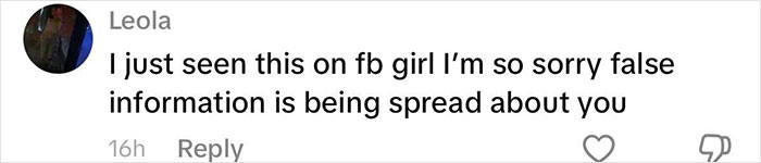 Comment on social media expressing sympathy about false information spread in Olive Garden hoax involving a student. Comment on social media expressing sympathy about false information spread in Olive Garden hoax involving a student.