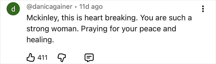 Comment expressing support for an adult star amid disturbing new details after split from YouTube prankster.