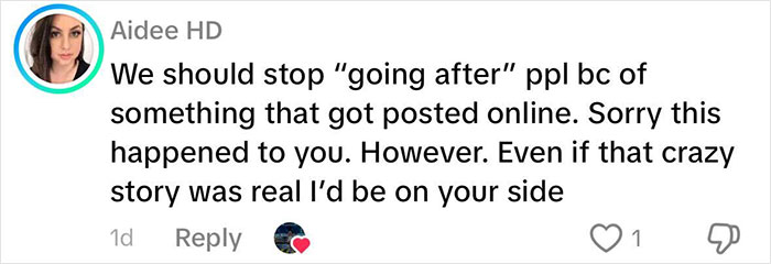 Screenshot of a social media comment supporting a student caught in the insane Olive Garden hoax controversy. Screenshot of a social media comment supporting a student caught in the insane Olive Garden hoax controversy.