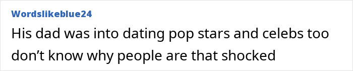 Text message discussing dating pop stars and celebs, referencing surprise around Katy Perry and Justin Trudeau romance.