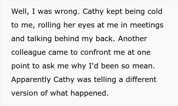 Woman Gets Fired When She Causes Drama Because Coworker Accidentally Revealed Her Lies