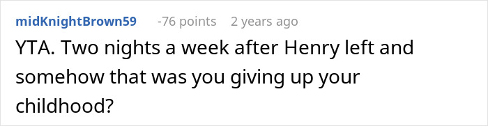 Screenshot of an online comment discussing family conflict over caring for a disabled sister and accusations of ableism. Screenshot of an online comment discussing family conflict over caring for a disabled sister and accusations of ableism.